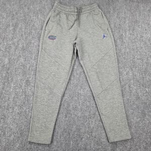 Florida Gators Pants Mens Medium Gray NCAA Basketball Jordan Dri Fit Polyester